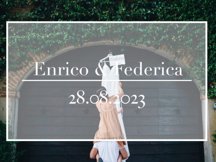 Enrico e Federica – 28 Agosto 2023
